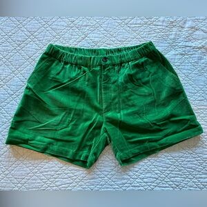 Chubbies original 5.5” Green Velvet shorts XL